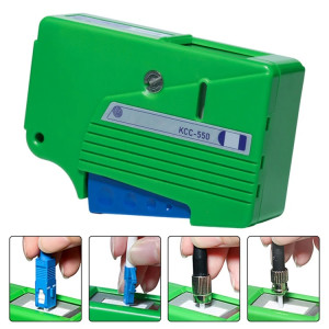 Boîte de nettoyage de fibre optique à cassette portative Komshine, modèle : KCC-550 SK88011330-20